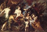 Peter Paul Rubens Minerva Protects Pax from Mars Sweden oil painting artist